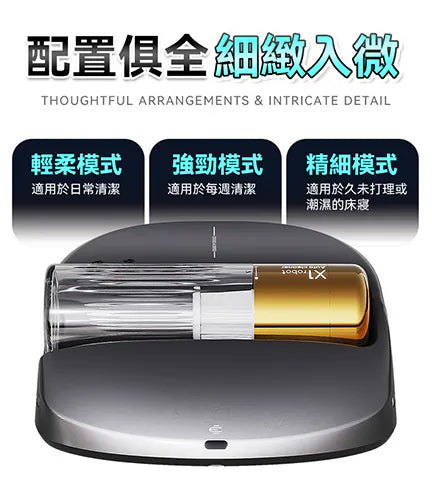 Creatulize 智能無人全面Clean 360°可視化超微吸殺菌消毒除蟎器 【逢星期日截單，截單後預計3-4星期發貨】